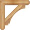 Ekena Millwork Imperial Craftsman Rough Sawn Bracket w/ Offset Brace, Western Red Cedar, 8"W x 38"D x 38"H BKT0806X38X38IMP04RWR - alternate 4